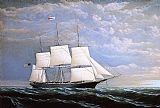 William Bradford Whaleship 'Syren Queen' of Fairhaven painting